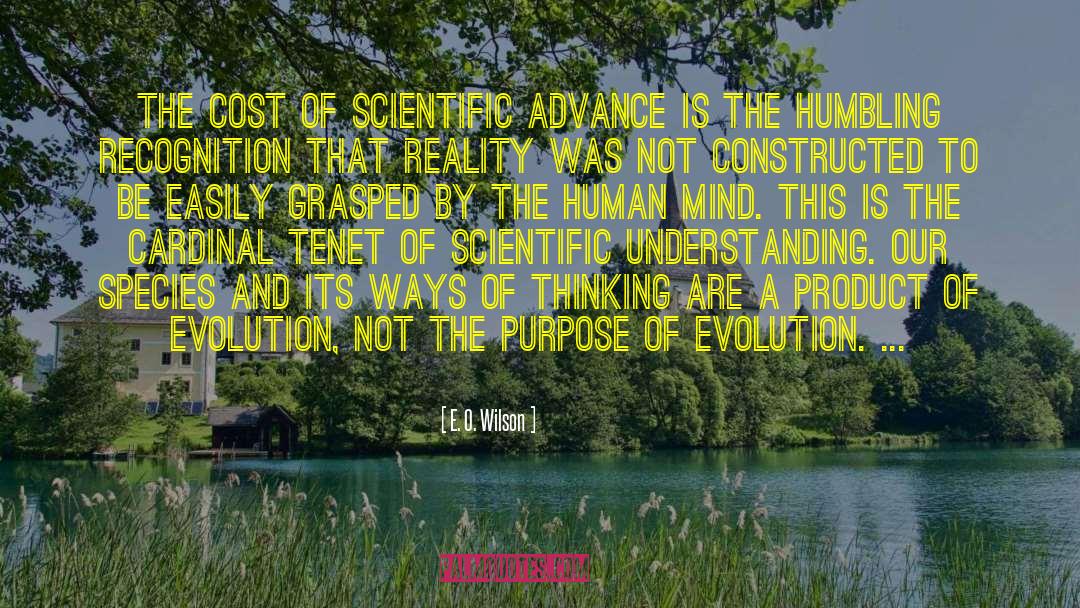 Humbling quotes by E. O. Wilson