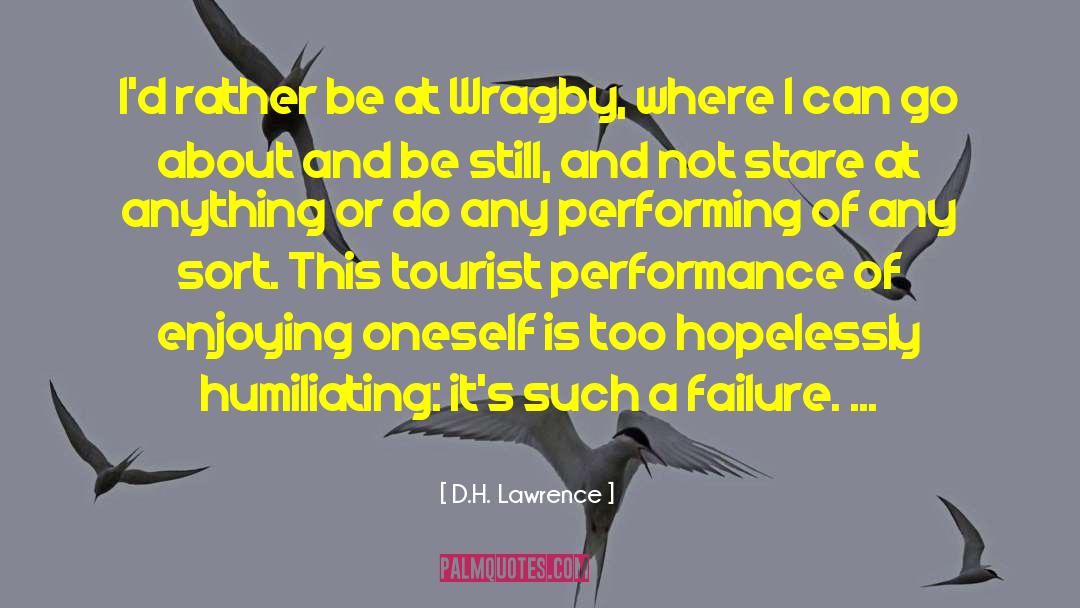 Humiliating quotes by D.H. Lawrence