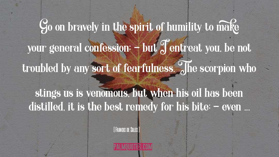 Humility And Modesty quotes by Francis De Sales