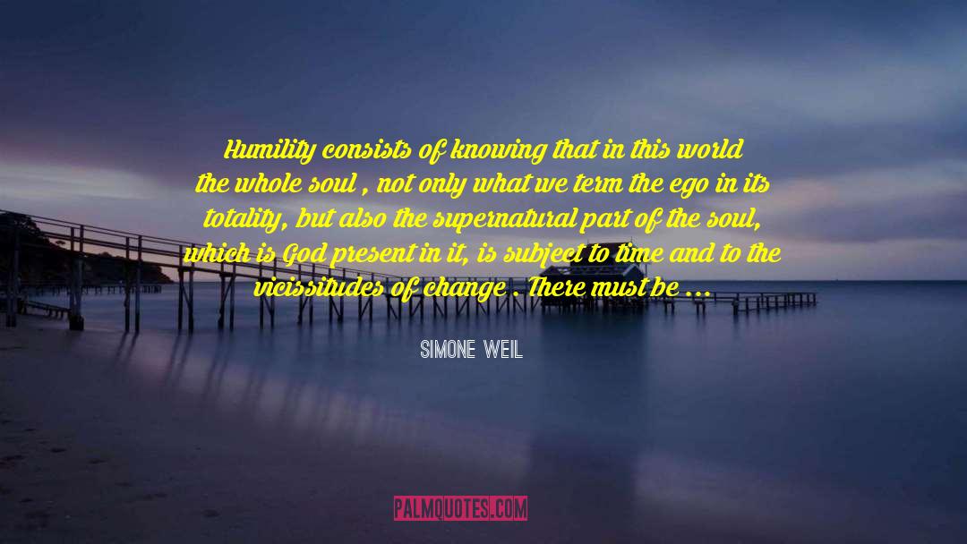 Humility In Greatness quotes by Simone Weil