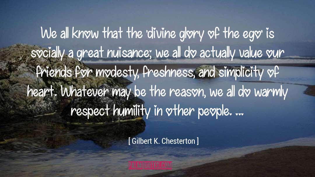 Humility quotes by Gilbert K. Chesterton