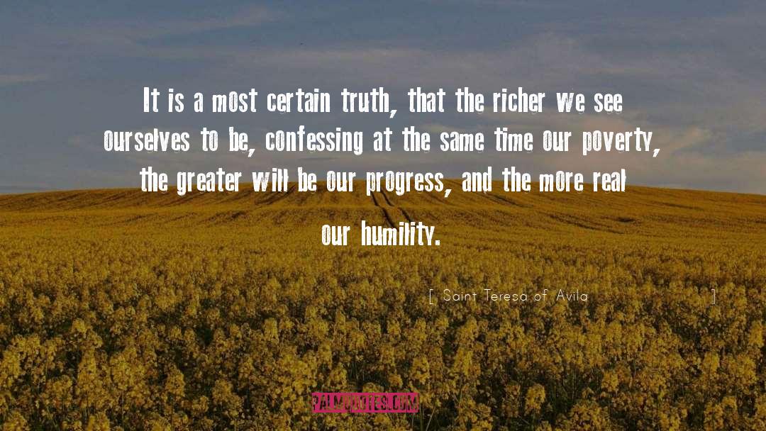 Humility quotes by Saint Teresa Of Avila