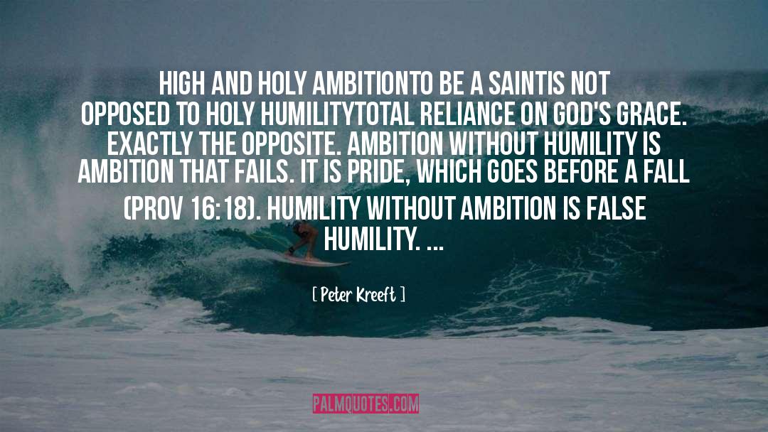 Humilty quotes by Peter Kreeft