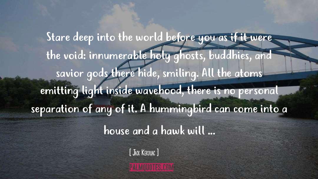 Hummingbird quotes by Jack Kerouac