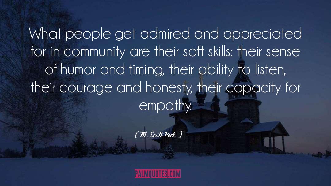 Humor And Laughter quotes by M. Scott Peck