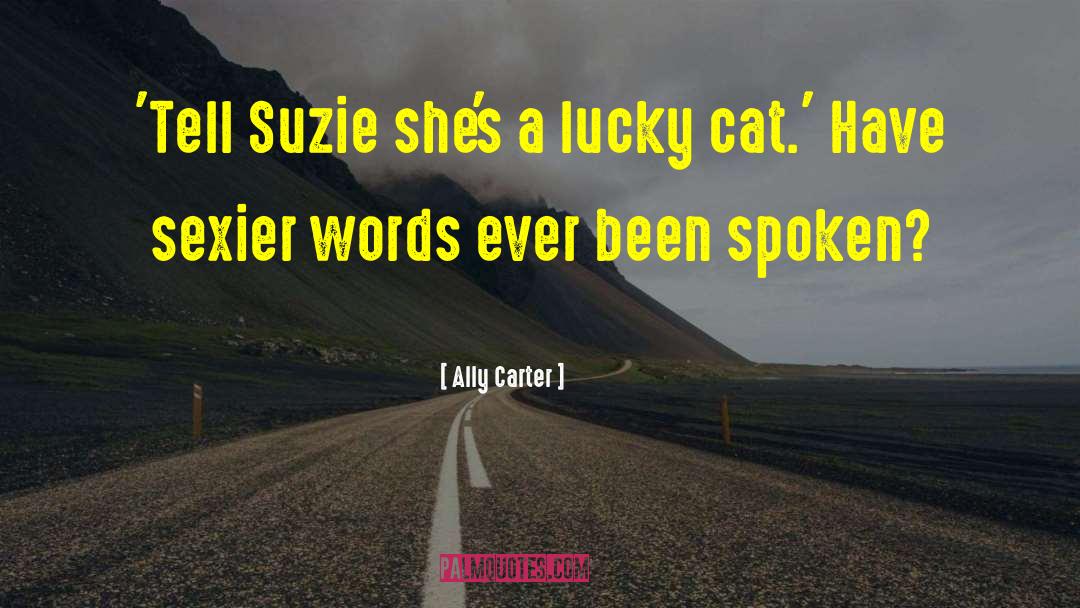 Humor Autodidact Teacher quotes by Ally Carter