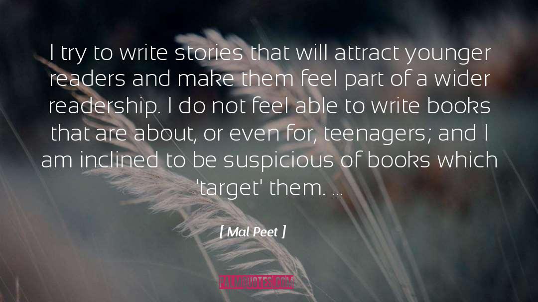 Humor Books quotes by Mal Peet