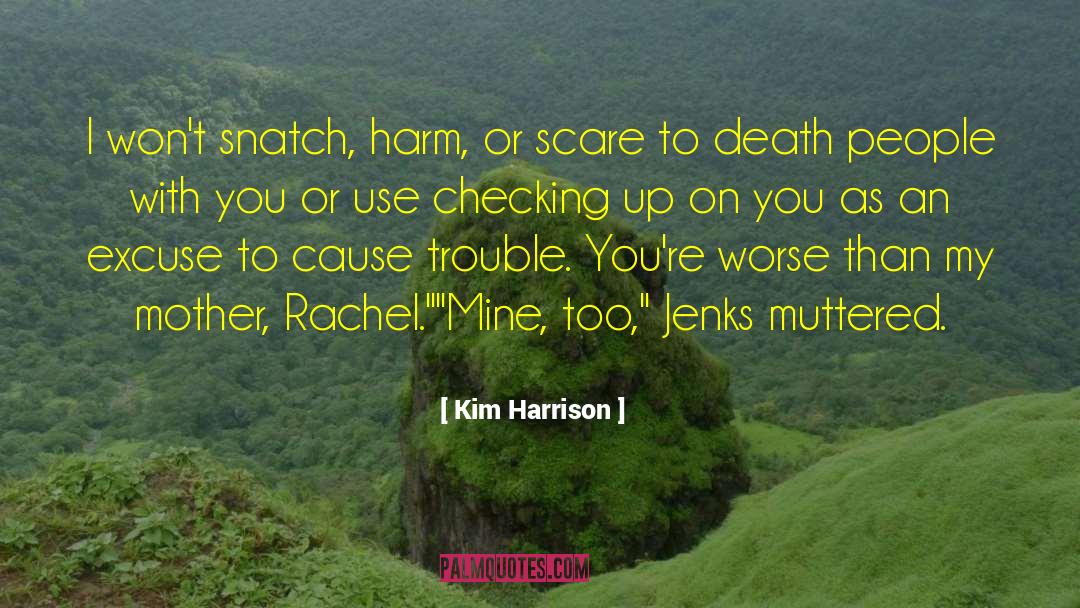 Humor Evolution quotes by Kim Harrison
