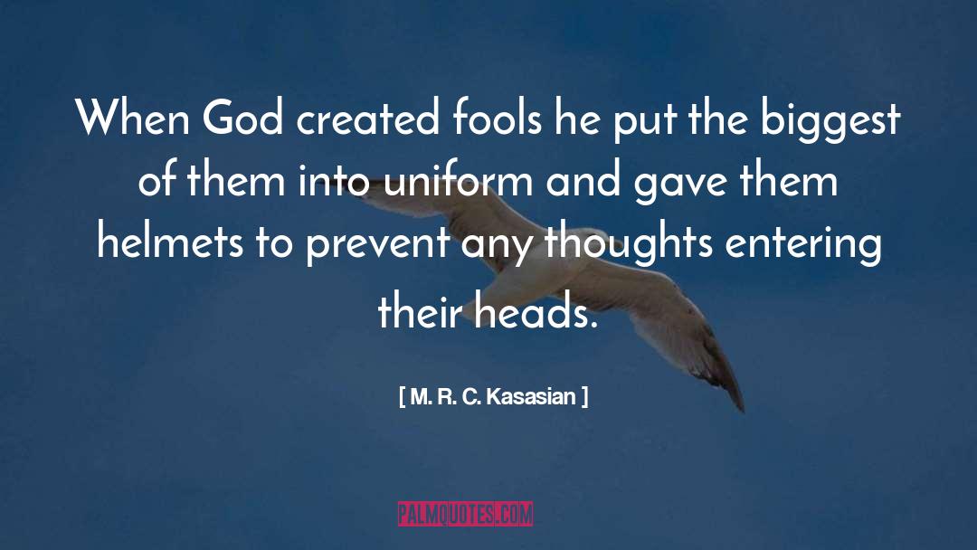 Humor God Inspiratinal quotes by M. R. C. Kasasian