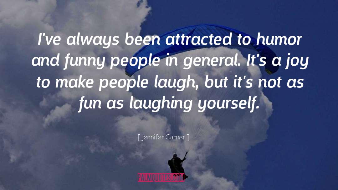Humor Harrier Tiercel quotes by Jennifer Garner