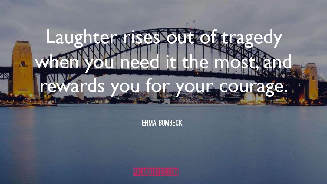 Humor Laughter quotes by Erma Bombeck