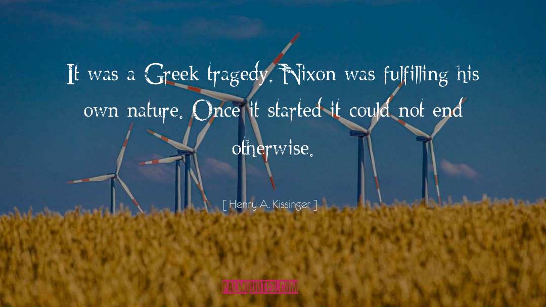Humor Megara Greek Tragedy quotes by Henry A. Kissinger