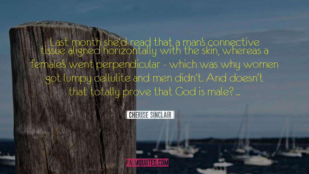 Humor Men quotes by Cherise Sinclair