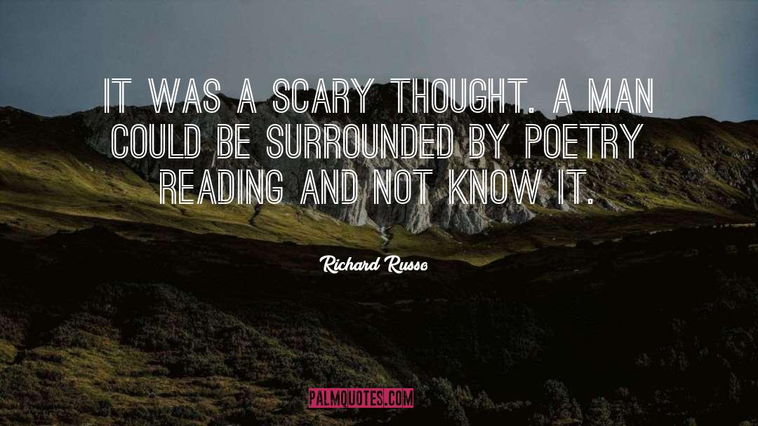 Humor Poetry quotes by Richard Russo