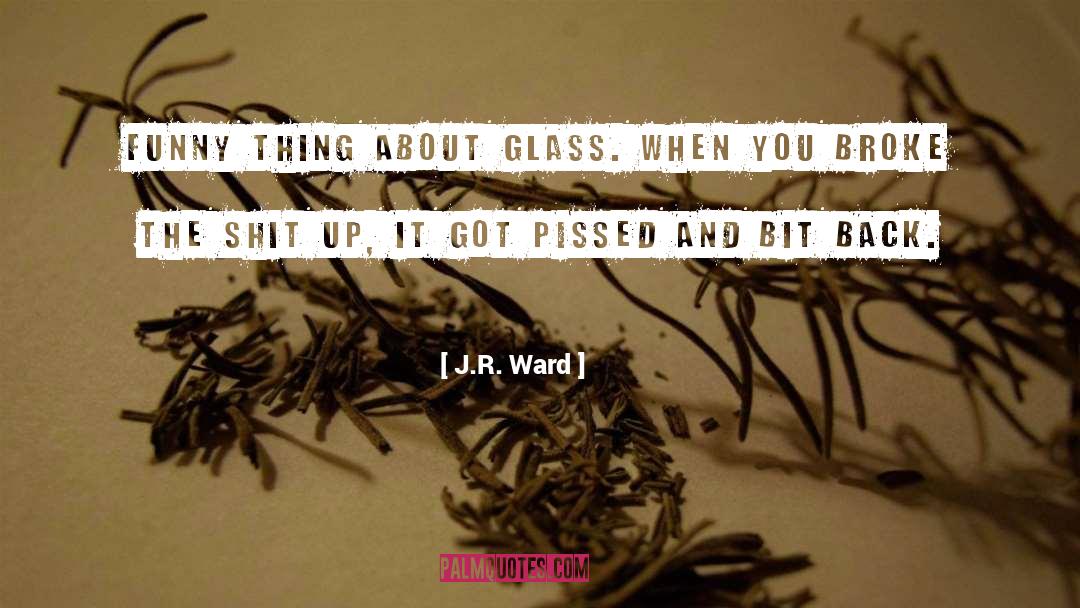 Humor Poke quotes by J.R. Ward