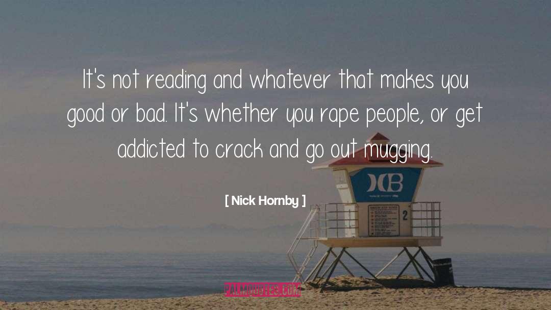 Humor Reading quotes by Nick Hornby