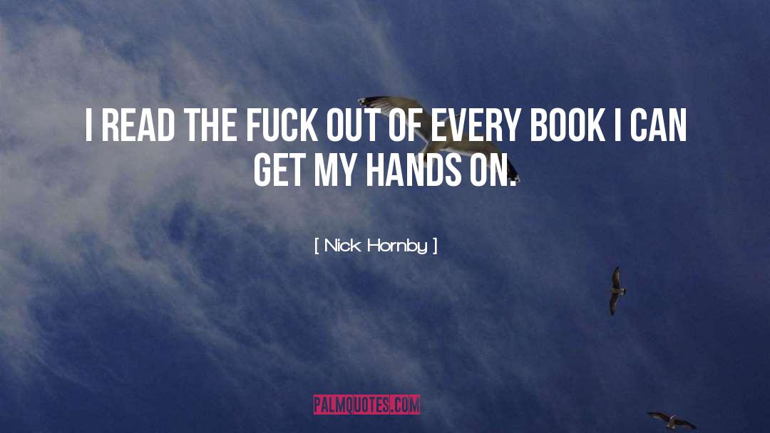 Humor Reading quotes by Nick Hornby