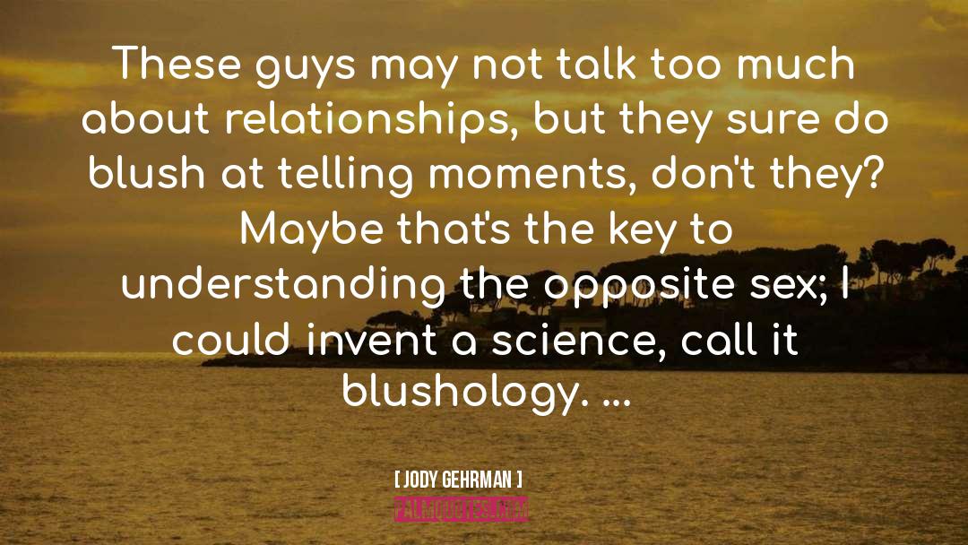 Humor Relationships quotes by Jody Gehrman