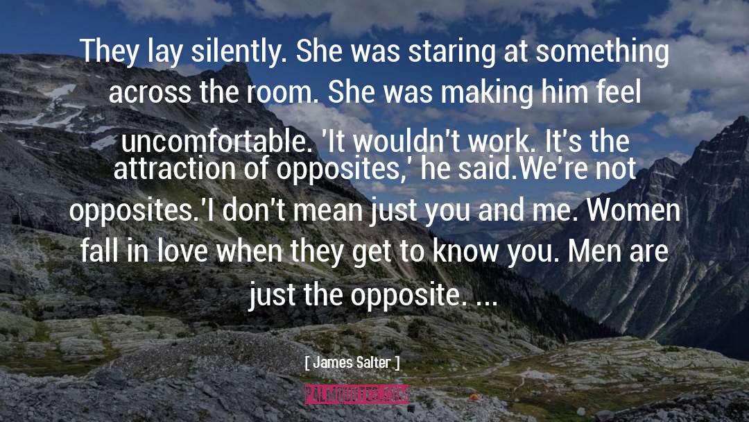 Humor Relationships Women quotes by James Salter