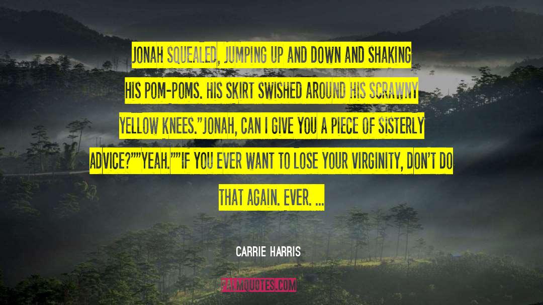 Humor Suspense quotes by Carrie Harris