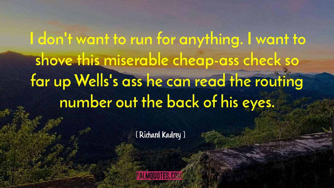 Humor Suspense quotes by Richard Kadrey