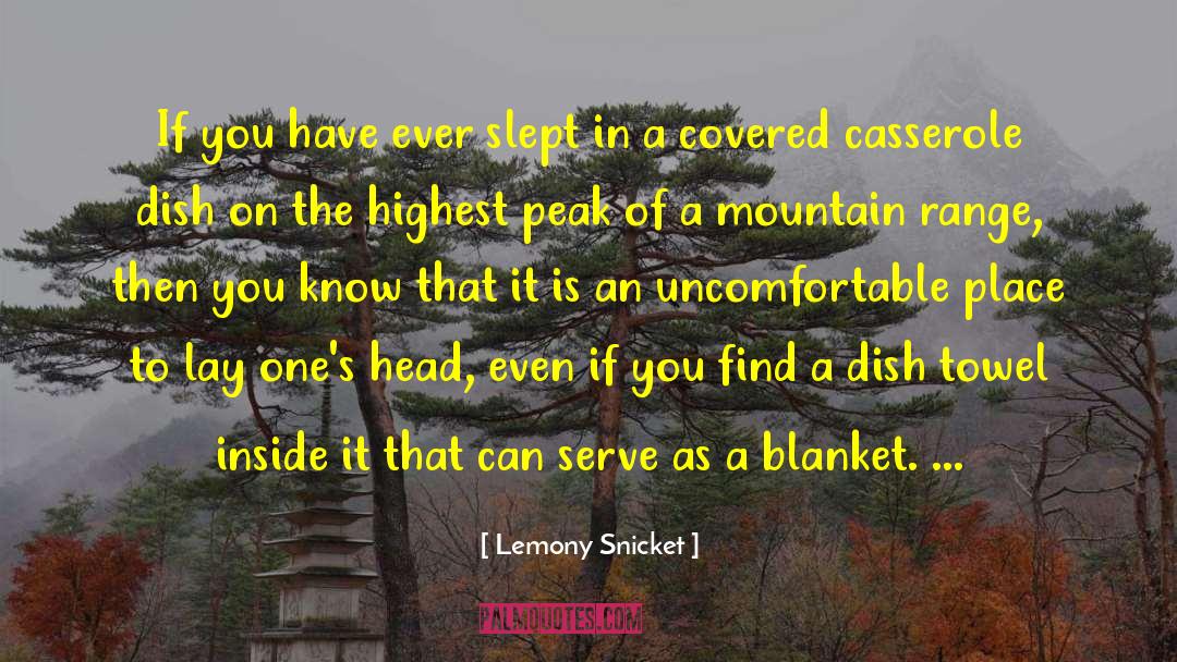 Humor Thought quotes by Lemony Snicket