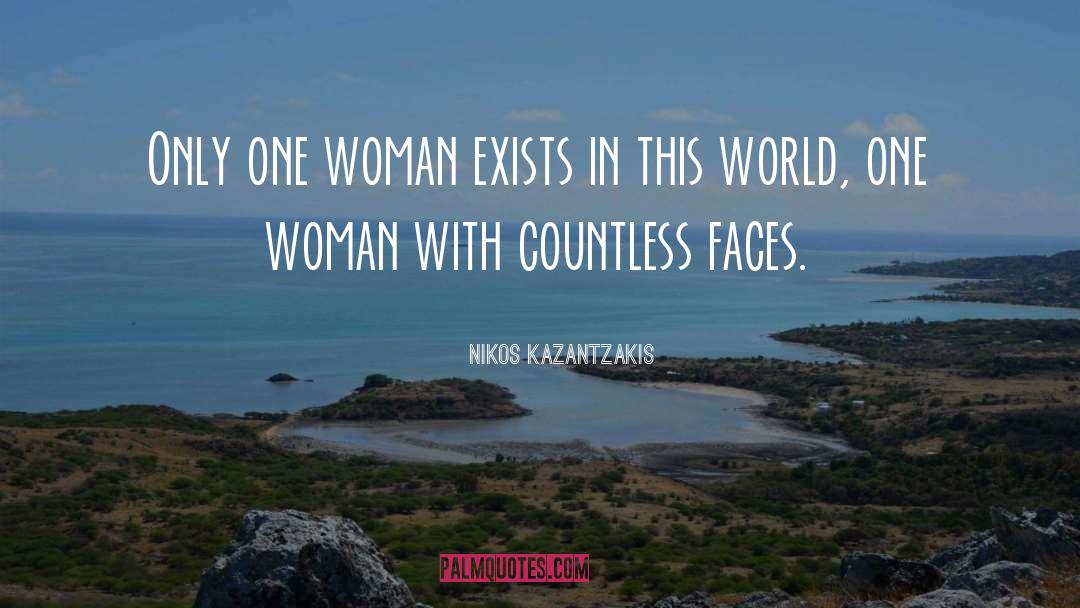 Humor Woman quotes by Nikos Kazantzakis