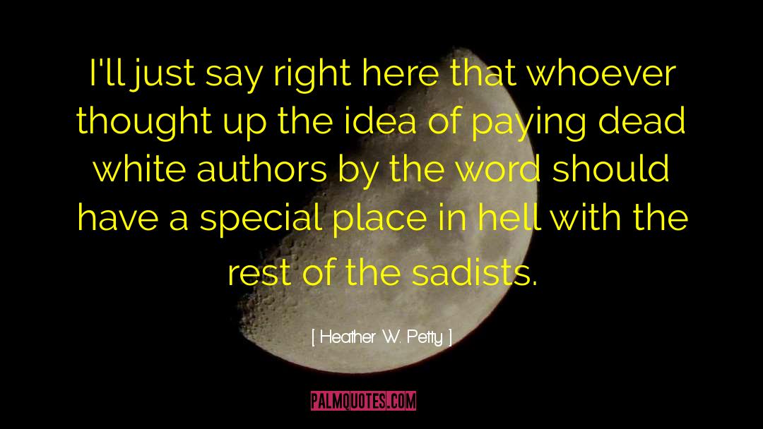 Humor Writing Craft quotes by Heather W. Petty