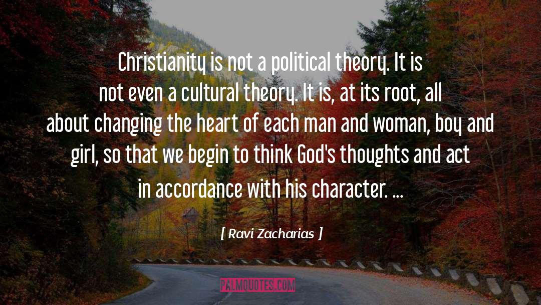 Humorous Character quotes by Ravi Zacharias