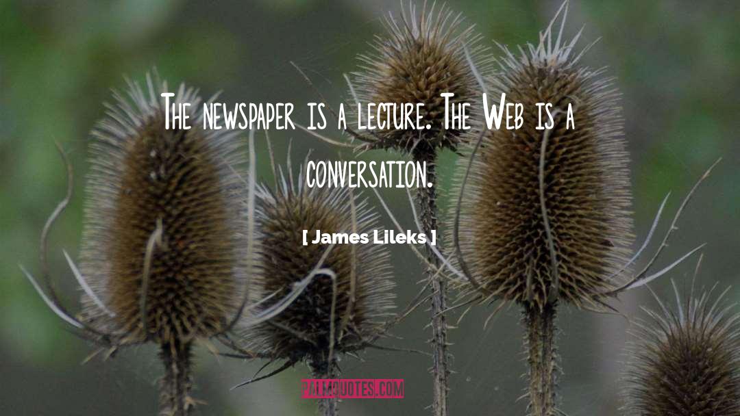 Humorous Conversation quotes by James Lileks