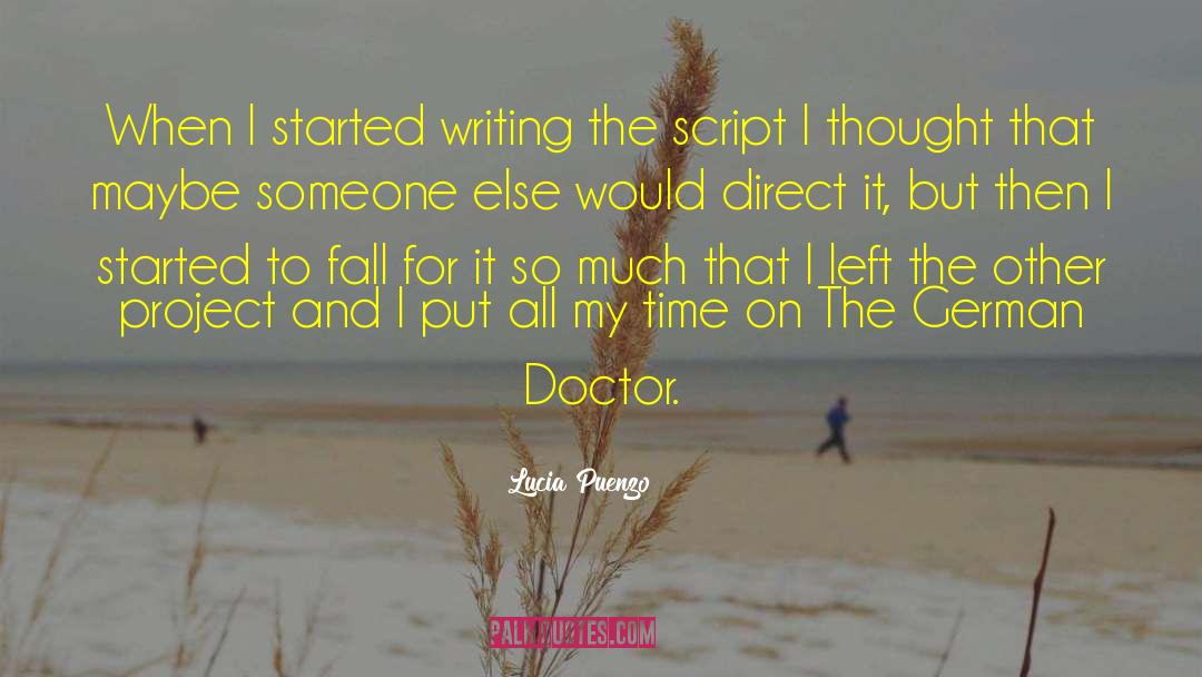 Humorous Doctors Stagnation quotes by Lucia Puenzo