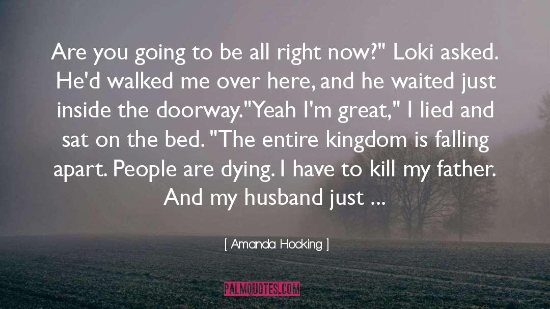 Humorous Epitaphs quotes by Amanda Hocking