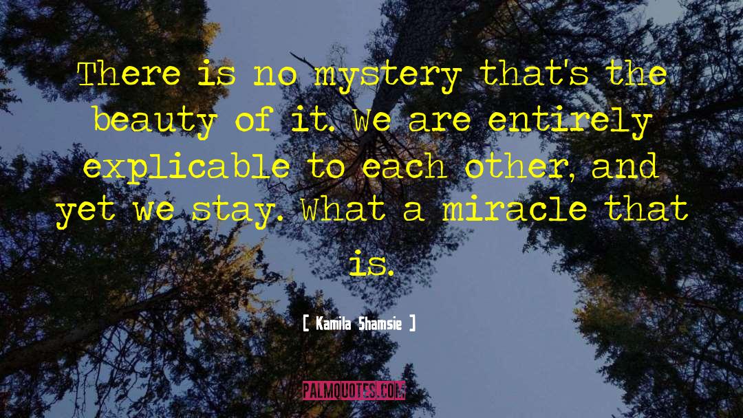 Humorous Mystery quotes by Kamila Shamsie