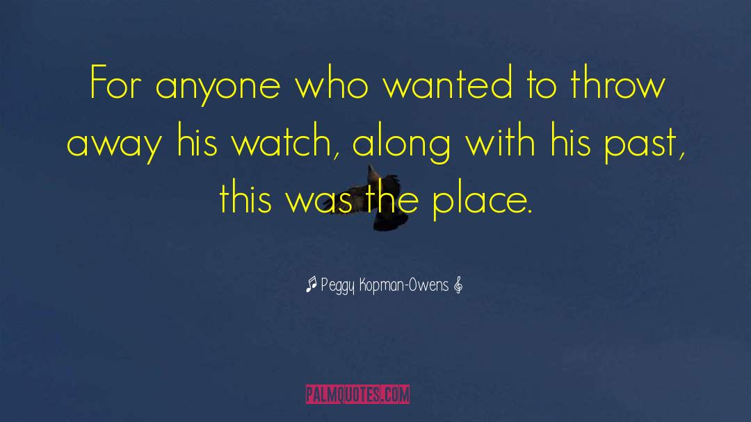 Humorous Mystery quotes by Peggy Kopman-Owens