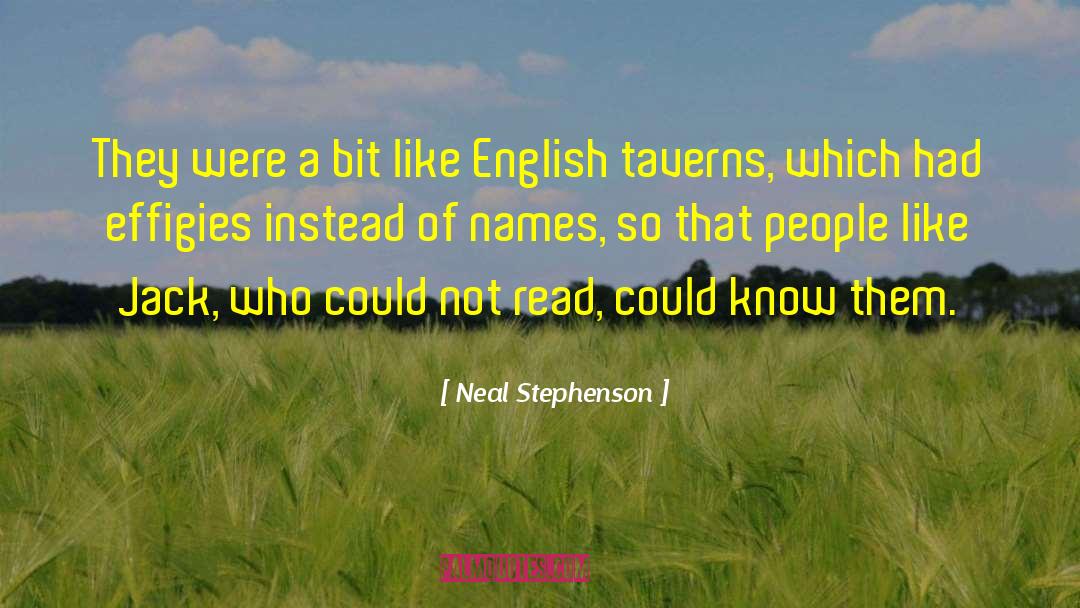 Humorous Names quotes by Neal Stephenson