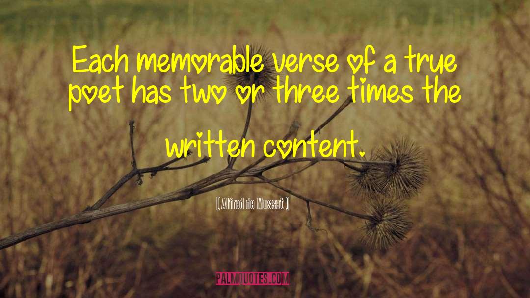 Humorous Verse quotes by Alfred De Musset