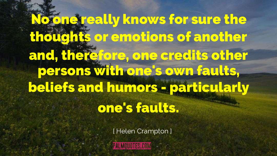 Humors quotes by Helen Crampton