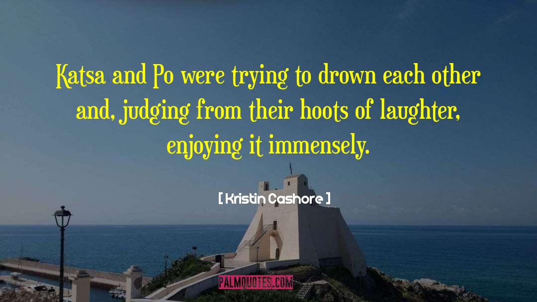 Humour And Laughter quotes by Kristin Cashore