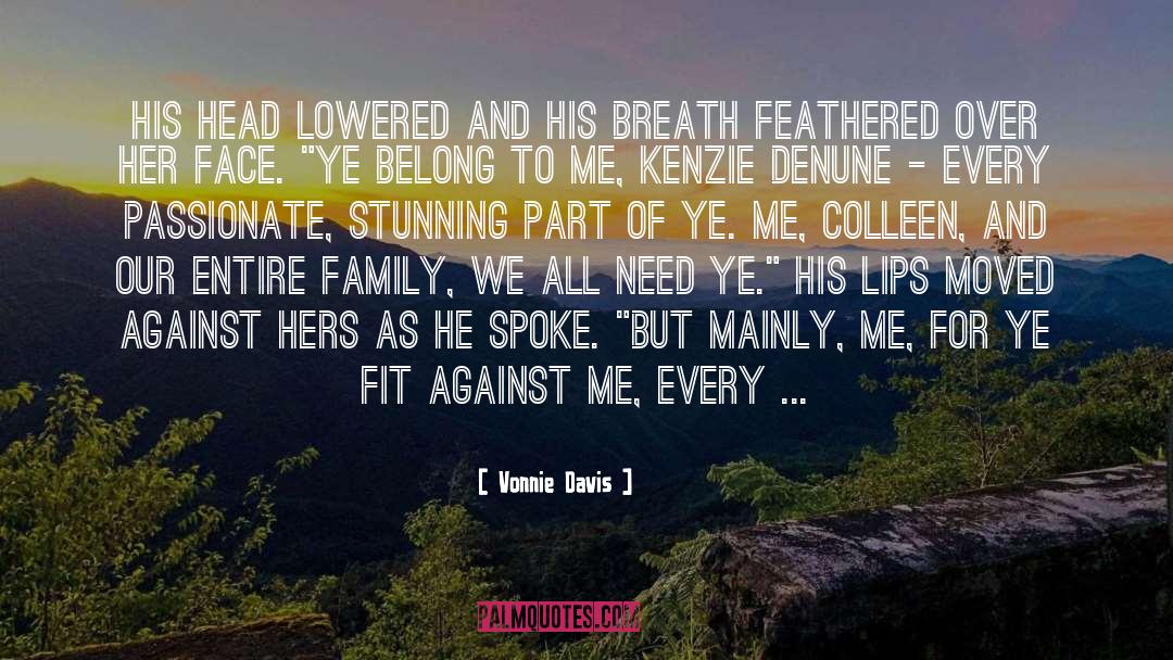 Humour Romance quotes by Vonnie Davis