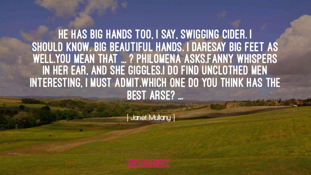 Humourous Situations quotes by Janet Mullany