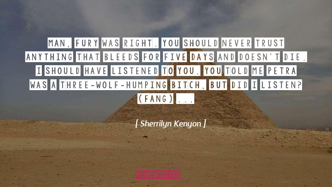 Humping quotes by Sherrilyn Kenyon