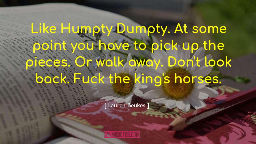 Humpty Dumpty quotes by Lauren Beukes