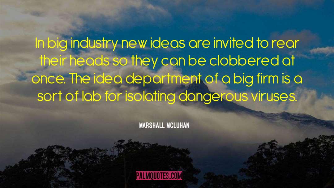 Hunchbacked Lab quotes by Marshall McLuhan