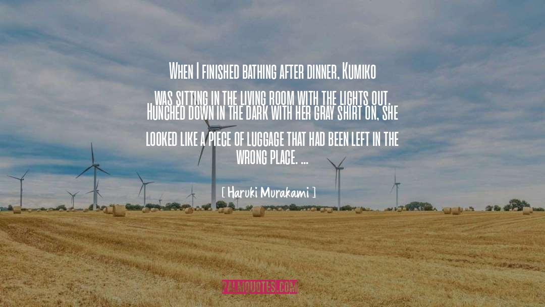 Hunched quotes by Haruki Murakami