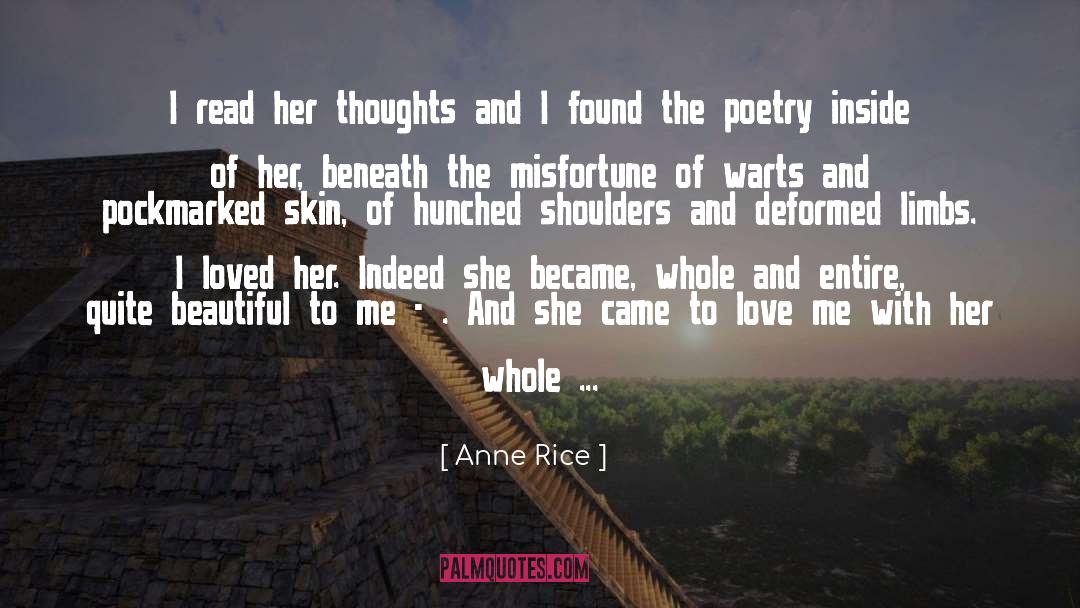 Hunched quotes by Anne Rice