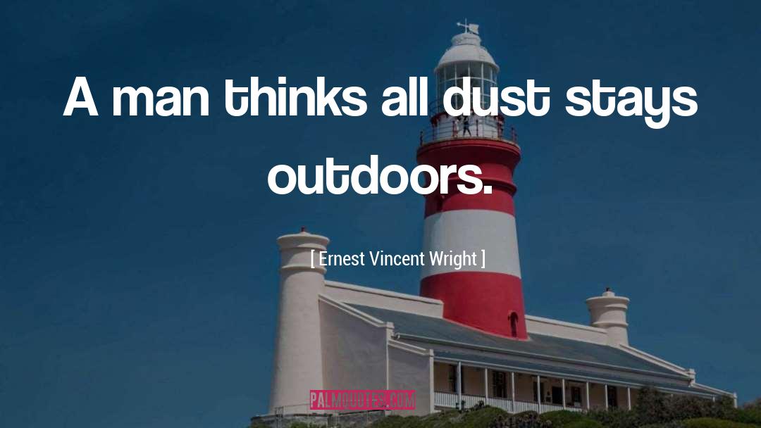 Hundertmark Cleaning quotes by Ernest Vincent Wright