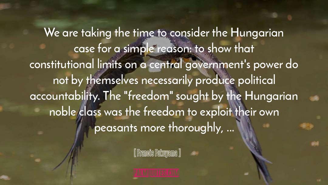 Hungarian quotes by Francis Fukuyama