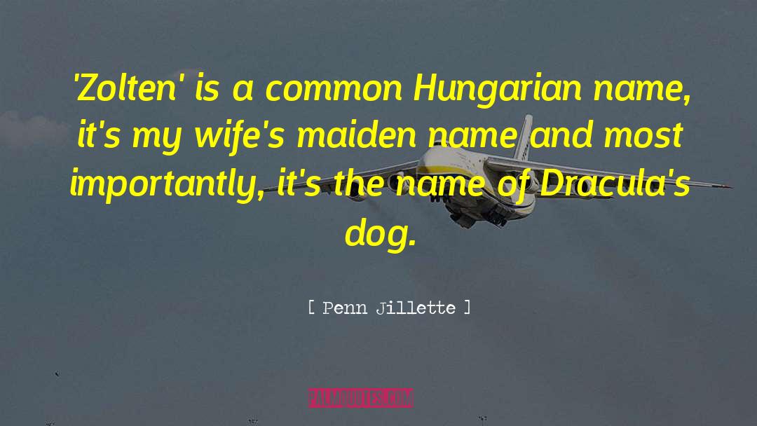 Hungarian quotes by Penn Jillette