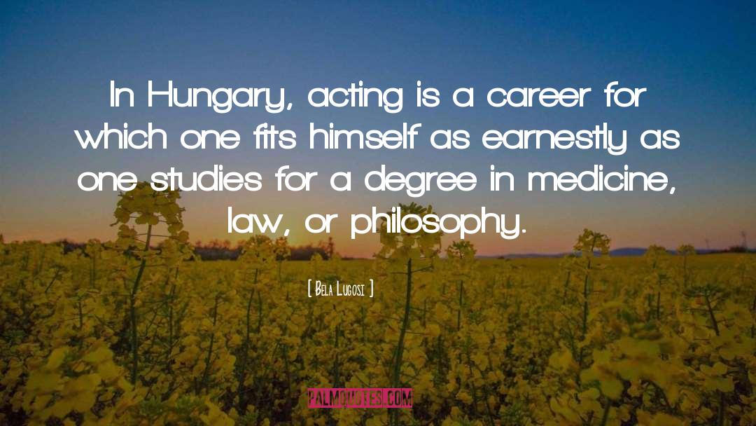 Hungary quotes by Bela Lugosi