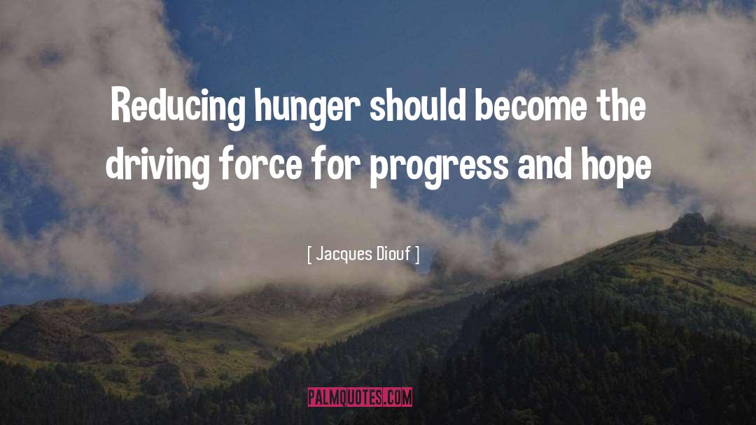 Hunger Famine quotes by Jacques Diouf